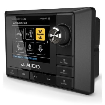 JL Audio MediaMaster MM105 radio usb aptX-bluetooth multizone media player