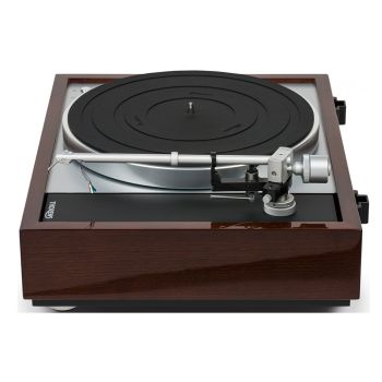 Thorens TD-1601 walnut tonearm detail