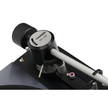 Thorens TD-124 DD tonearm detail