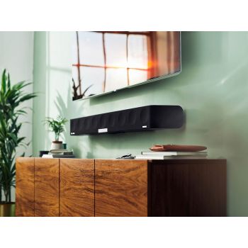 Sennheiser AMBEO Soundbar Max on wall