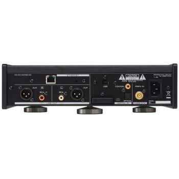 Teac NT-505-X black, rear, connections