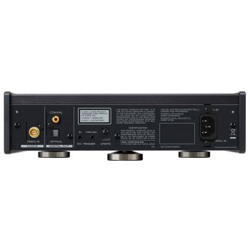 Teac PD-507T black rear-connections