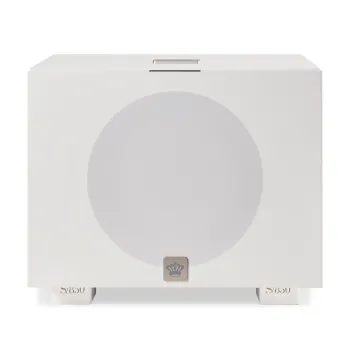 REL S/850 white lacquer with grille