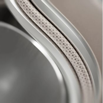 Bowers & Wilkins PX8 S2 warm stone detail