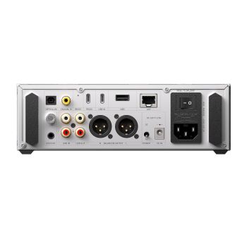 FiiO K15 silver rear-connections