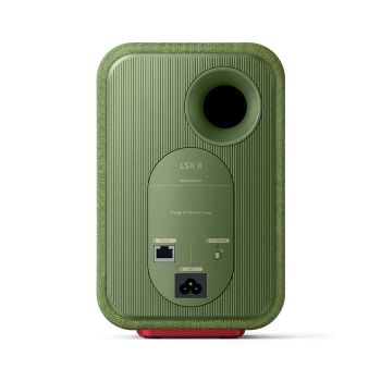KEF LSX II Wireless olive green back