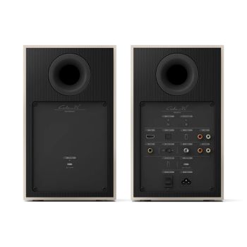 KEF Coda W nickel grey rear-connections
