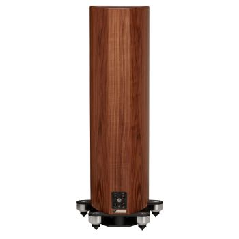 Fyne Audio F703SP natural walnut rear-connections