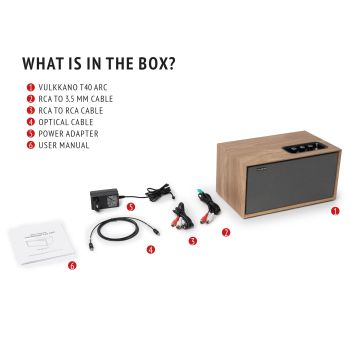Vulkkano T40 ARC what's in the box