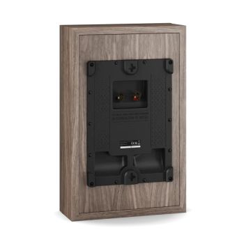 Dali Sonik On-Wall walnut rear-connections