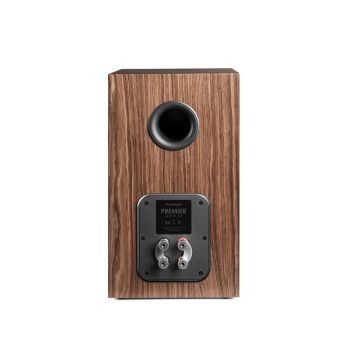 Paradigm Premier 220B v2 walnut rear-connections