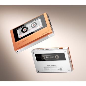 FiiO SnowSky ECHO orange front and back
