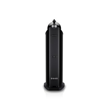 Bowers & Wilkins 803 D5 stealth black rear-connections