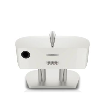 Bowers & Wilkins HTM81 D5 warm white rear-conenctions
