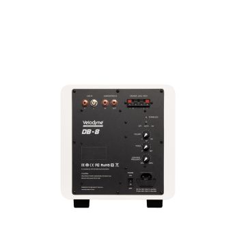 Velodyne Deep Blue 8 white rear-connections