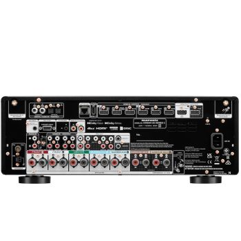 Marantz Cinema 60 DAB series 2 black rear-connections