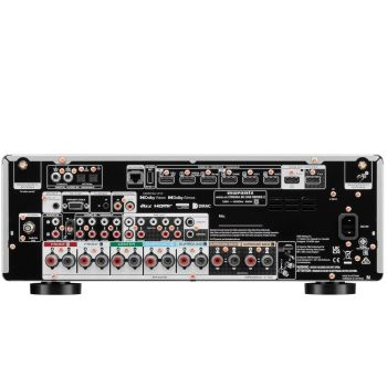 Marantz Cinema 60 DAB series 2 silver rear-connections