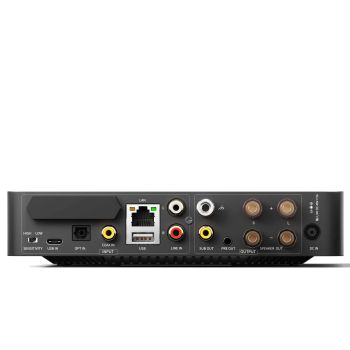 FiiO Air Amp black rear-connections