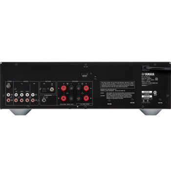 Yamaha R-S200A black rear-connections