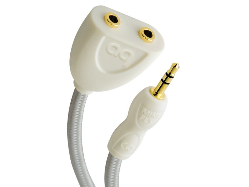 AudioQuest FLX-Mini Splitter - 3.5mm mini jack 1xmale to 2x female