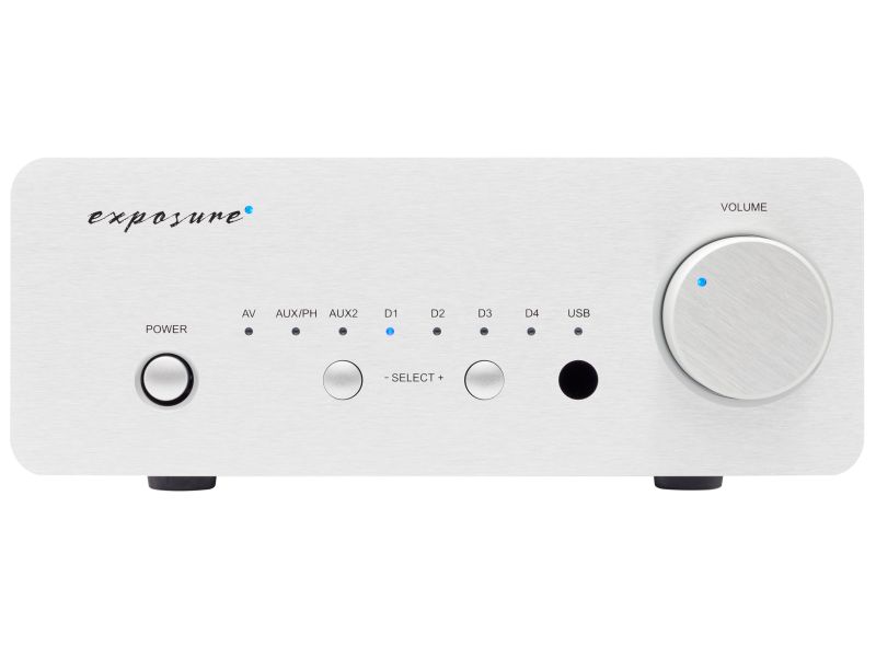 Exposure XM-7 preamplifier / headphones amplifier - silver