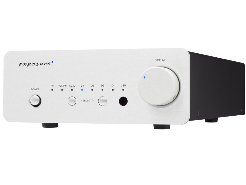 Exposure XM-7 preamplifier / headphones amplifier - silver