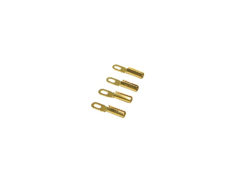 Analogis Tonearm Cable Plug set - gold plated - 4 pieces