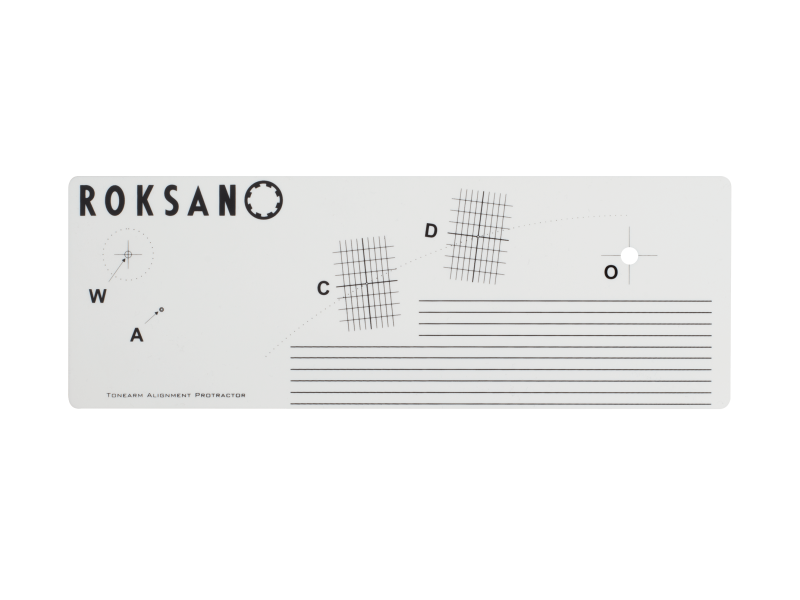 Roksan Tonearm Protractor 