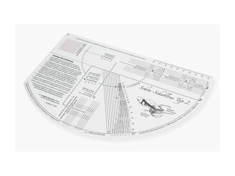 Tonar Tonearm Aligment Gauge