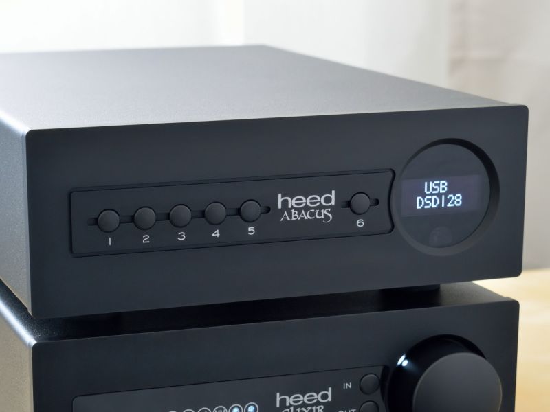 Heed Streaming Abacus S dsd usb dac streamer - black