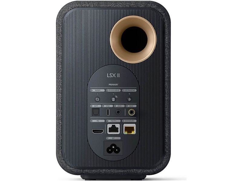 KEF LSX II Wireless carbon black