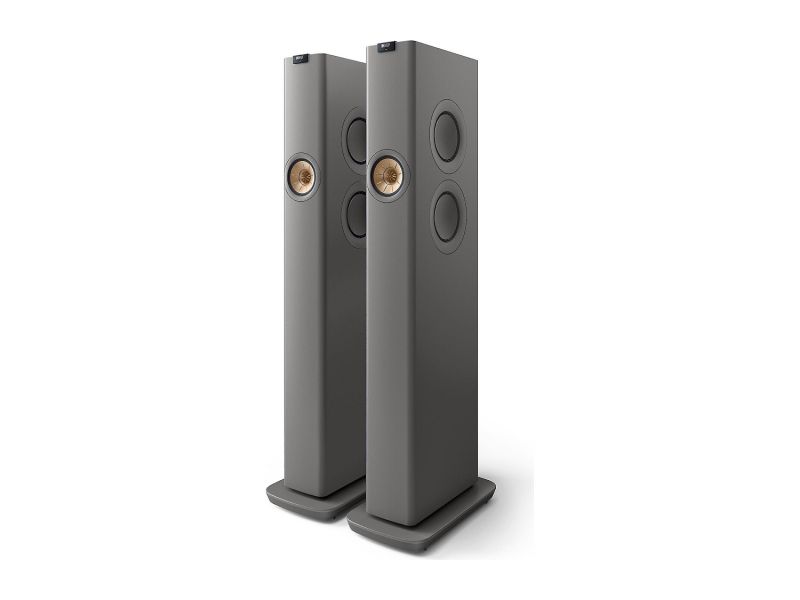 KEF LS60 Wireless titanium grey