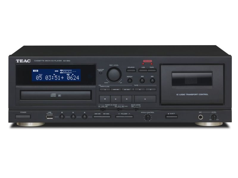 Teac AD-850 cd - tape deck - usb recorder