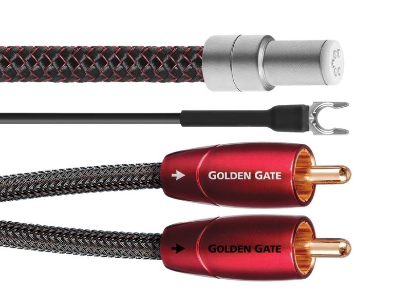 AudioQuest Golden Gate - straight din-rca - 1.5 meter