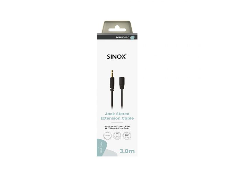 Sinox PRO SXA-06053 - 3.5 male to 3.5 female extension - 3 μετρα