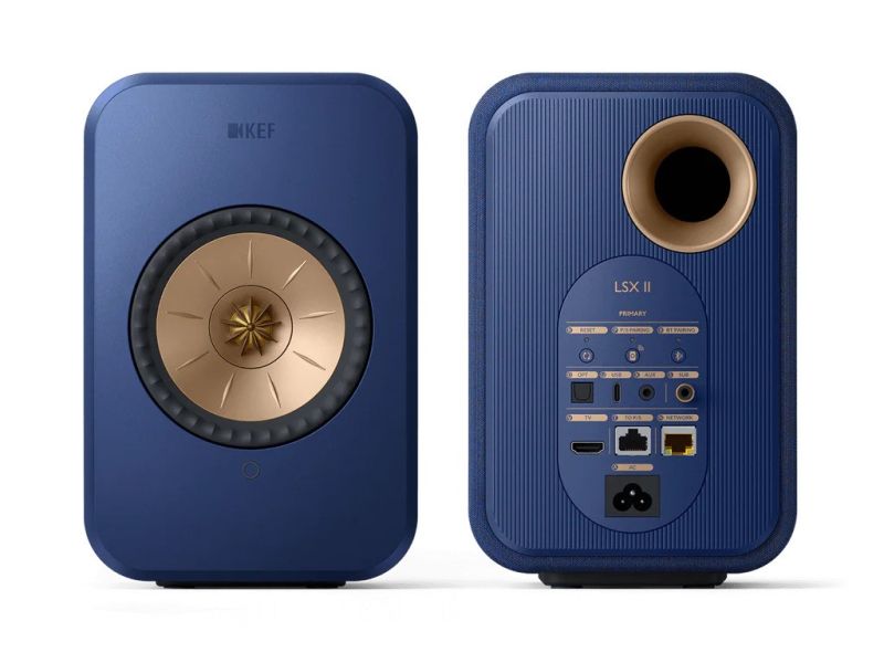 KEF LSX II Wireless cobalt blue