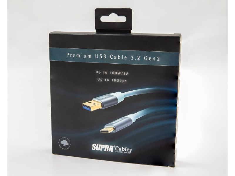 Supra USB 3.2 C-C Gen-2 - C male to C male - 3m